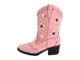 Roper Kids Western Lights Cowboy Boots (Toddler/Little Kid) Pink/Pink