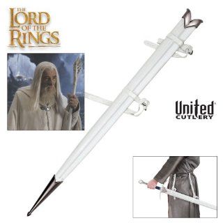 LOTR Glamdring Scabbard White  Sports & Outdoors