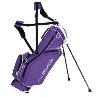 Sun Mountain 2015 Front 9 Ladies Golf Stand Bag (Purple White)  Sports & Outdoors