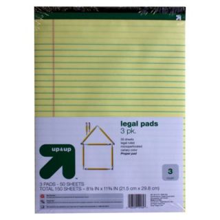 up & up™ 3 pk. Legal Pads 8.5x11