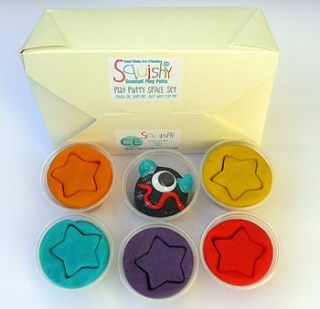 squishy play putty space set by squishy
