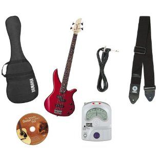 Yamaha RBX170 Electric Bass Package, Red Musical Instruments