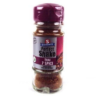Schwartz Thai 7 Spice Jar 52g  Curry Powders  Grocery & Gourmet Food