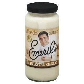 Emeril's Roasted Garlic Alfredo Sauce, 16 oz. (Pack of 6)  Grocery & Gourmet Food