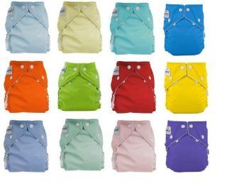 12pack FuzziBunz Perfect Size Diapers   Gender Neutral Colors MEDIUM  Diaper Tote Bags  Baby