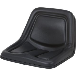 K & M Cub Cadet Tractor Seat —  Black, Model# 7519  Lawn Tractor   Utility Vehicle Seats