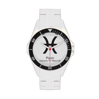 Pisces Zodiac Sign Astrology Wristwatches