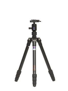 Benro TRA168 Magnesium Aluminium 4 Section Travel Angel Kit with Quick Release, Supports 8.8 lbs  Tripods  Camera & Photo