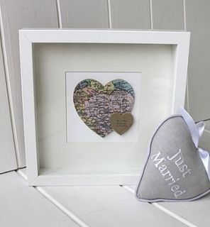 personalised message map picture by posh totty designs interiors