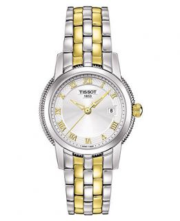 Tissot Watch, Womens Two Tone Stainless Steel Bracelet T0312102203300   Watches   Jewelry & Watches