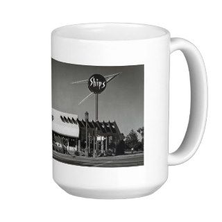 Vintage Coffee Shop Photo Drinking Mug