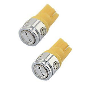 Zitrades 2x T10 194 168 2825 5 SMD Super Bright Yellow LED Car Lights Bulb for Interior Dome Lamp Bulb By Zitrades Automotive