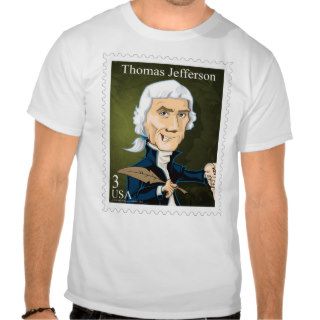 U.S. Presidents Stamp Shirt #3 Jefferson