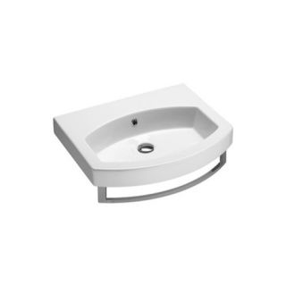 Losagna Modern Design Curved Ceramic Bathroom Sink