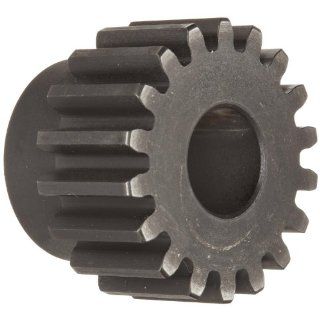 Martin S1260 Spur Gear, 14.5 Pressure Angle, High Carbon Steel, Inch, 12 Pitch, 3/4" Bore, 5.166" OD, 0.750" Face Width, 60 Teeth