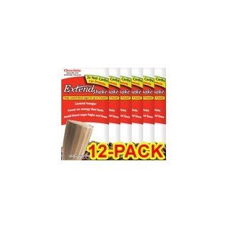 ExtendShakes Chocolate Shake Mix 12 Boxes (5 per Box) Health & Personal Care