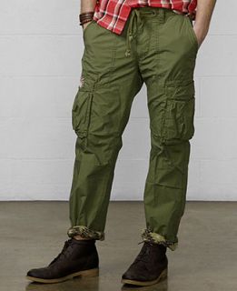 Denim & Supply Ralph Lauren Slim Fit Poplin Cargo Pants   Pants   Men