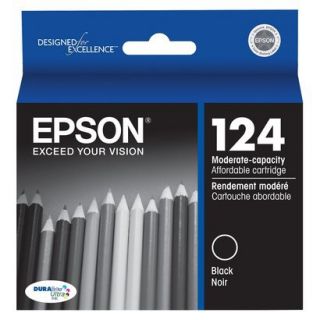 Epson 124 Moderate Capacity Black Ink Cartridge