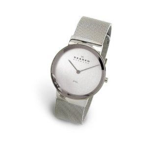 Skagen Men's Mesh Bracelet Watch with White Dial #358LSS at  Men's Watch store.