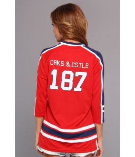Crooks Castles Vixens Knit Hockey Jersey, Clothing