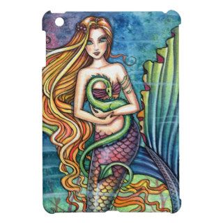 Sea Dragon Mermaid Fantasy Art by Molly Harrison iPad Mini Case