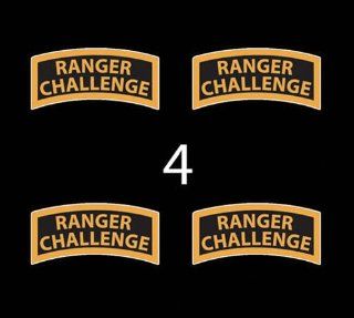 US Army Tab Ranger Challenge 3" (4)Four Decal Sticker Lot Automotive