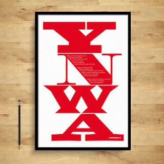 liverpool f.c. posters, y.n.w.a by dinkit