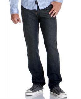 Calvin Klein Jeans Straight Leg Jeans, Sodium Blue   Jeans   Men