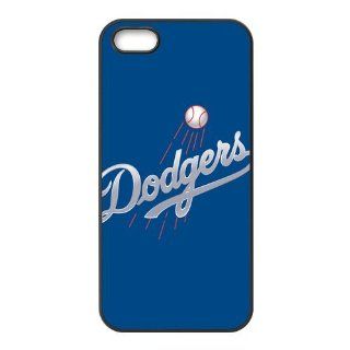 Hot Sale MLB Los Angeles Dodgers Custom High Quality Inspired Design TPU Case Protective cover For Iphone 5 5s iphone5 NY157 Cell Phones & Accessories