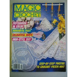 MAGIC CROCHET Magazine (August 1989 Number 61) Paulette Rousset Books