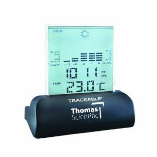 Thomas Traceable Workstation Digital Barometer, 15 to 158 degree F, 23.62   31.0" Hg, 1/34" Hg Resolution Weather Barometer