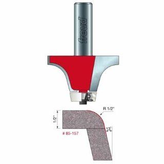 Freud 85 157 1/2 Inch Radius by 7/8 Inch Height 13 Degree Angle Round Over Bowl Router Bit with 1/2 Inch Shank for Gruber, Royal Stone, Tran Solid and Hi Macs Bowls   Edge Treatment And Grooving Router Bits  