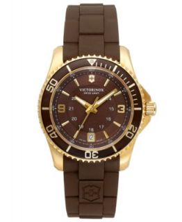 Victorinox Swiss Army Womens Maverick GS Black Rubber Strap Watch 34mm 249067   Watches   Jewelry & Watches
