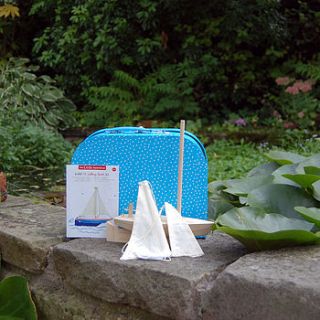 build a toy sail boat by crafts4kids