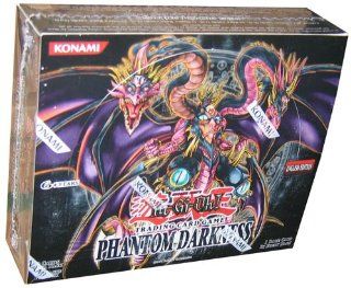 YuGiOh GX Trading Card Game 1st EDITION Booster Box Phantom Darkness (24 Packs) Toys & Games