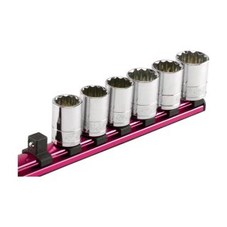 Performance Tool Magnetic Socket Rail — 3/8in. Drive, W38003  Socket Holders