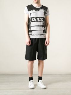 Kenzo Logo Print T shirt   Dell'oglio