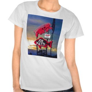 "Joe Patti Seafood" Neon Sign Shirt