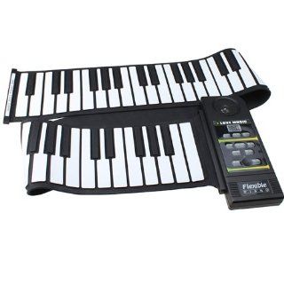 AGPtek 88 Keys Roll up Digital Piano Electronic Keyboard Piano with louder speaker Musical Instruments