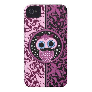 cute mustache owl iPhone 4 Case Mate cases