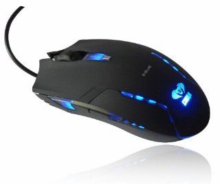 E 3lue E Blue Cobra II EMS151BK High Presion with Side Control 6D 400/800/1600DPI Usb LED Gaming Mouse/mice English Version(Bigger scroll wheel) Computers & Accessories
