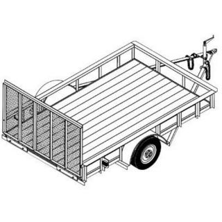 Utility Trailer Blueprints  Trailer Blueprints