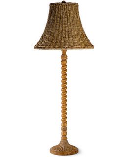 Regina Andrew Dark Wooden Twist Table Lamp   Lighting & Lamps   For The Home