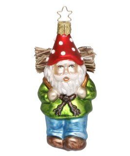 Georgie the Gnome, #1 147 13, by Inge Glas of Germany   Decorative Hanging Ornaments