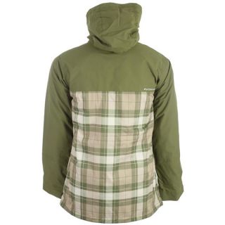 Foursquare Recoil Snowboard Jacket Backwoods Print/Green Beret