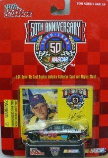 1998   Racing Champions   NASCAR 50th Anniversary   David Green   No. 96 Caterpillar Chevrolet Monte Carlo   164 Scale Die Cast Replica Car, Collectible Card and Display Stand Toys & Games