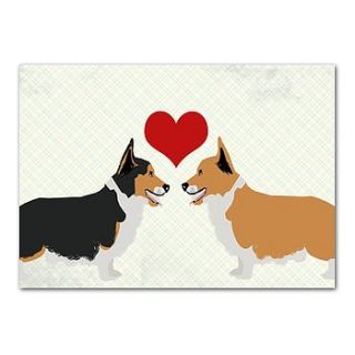 pembroke welsh corgi in love by indira albert