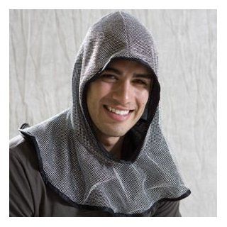 Knights Chainmail Headpiece Adult Sized Costumes Clothing