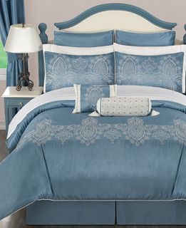 CLOSEOUT Geneva 24 Piece Comforter Sets   Bed in a Bag   Bed & Bath