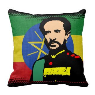 Emperor Haile Selassie Pillows